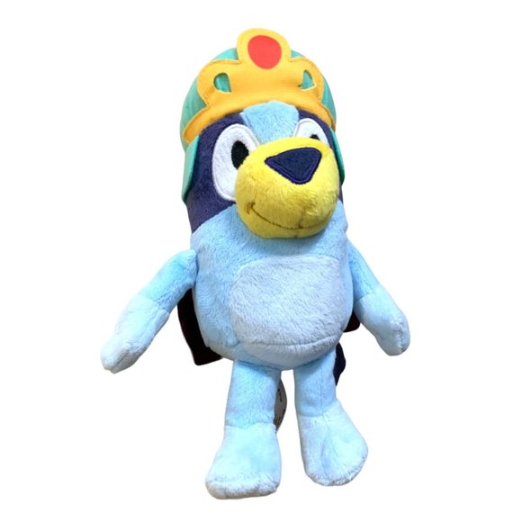 Moose Toys Bluey Plush Stuffed Animal Toy 9 in Tall Queen King Royal Royalty Cro - Picture 3 of 5